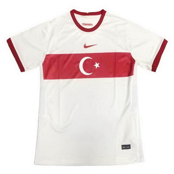 Thailande Maillot Football Turquie Exterieur 2020 Blanc